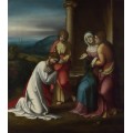 Христос прощаясь со своей матерью - Корреджо, Антонио да 