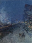 Ночной поезд, 1894 - Хассам, Фредерик Чайлд 