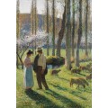 Крестьянин и девушка, 1903 - Мартен, Анри Жан Гийом