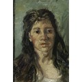Портрет женщины с распущенными волосами, 1885 - Гог, Винсент ван