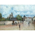 Море-сюр-Луан, дождь, 1887-88 - Сислей, Альфред