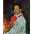 Автопортрет Пикассо, 1901 - Пикассо, Пабло