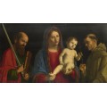 Мадонна с младенцем и святой Павел - Конельяно, Чима да