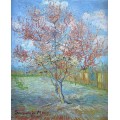 Персиковое дерево в цвету (Peach Tree in Bloom (in memory of Mauve), 1888 - Гог, Винсент ван