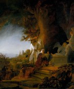 Явление Христа Марии Магдалине - Рембрандт, Харменс ван Рейн