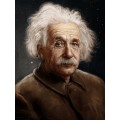 Альберт Эйнштейн. Цветная картина