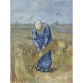 Крестьянка, вяжущая снопы (по мотивам Милле) (Peasant Woman Binding Sheaves (after Millet), 1889 - Гог, Винсент ван