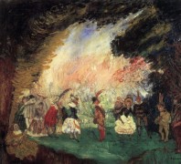 Сад любви, 1888 - Энсор, Джеймс