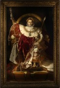 Наполеон на императорском троне. 1806 - Энгр, Жан Огюст Доминик