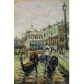 Венеция. Рива дельи Скьявони. 1890 - Левитан, Исаак Ильич