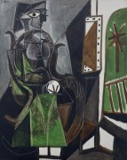 Женщина у окна - Пикассо, Пабло