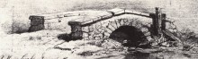 Мост (The Bridge), 1869 - Гог, Винсент ван