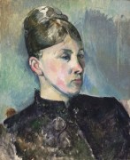 Мари-Гортензия Фике Сезанн. 1886-1887 - Сезанн, Поль