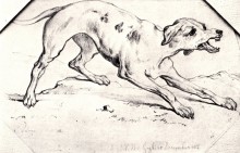 Пес (Dog), 1862 - Гог, Винсент ван