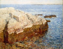 Скала на берегу моря - Хассам, Фредерик Чайлд 