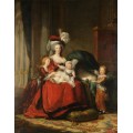 Королева Франции Мария-Антуанетта с детьми - Виже-Лебрён, Мари Элизабет Луиза