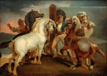 Укротители лошадей - Жерико, Теодор Жан Луи Андре
