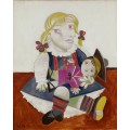 Мария с куклой - Пикассо, Пабло