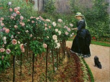 Розы в саду Пти-Женвильер - Кайботт, Густав