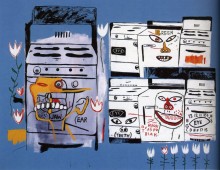 Жан-Мишель Баския (et J.M. Basquiat  Cuisinières), 1985 - Уорхол, Энди