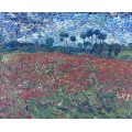 Маковое поле (Fields with Poppies), 1890 - Гог, Винсент ван