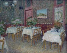 Интерьер ресторана (Interior of a Restaurant), 1887 - Гог, Винсент ван