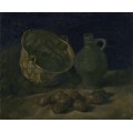 Натюрморт с медным котелком и кувшином (Still Life with Brass Cauldron and Jug), 1885 - Гог, Винсент ван
