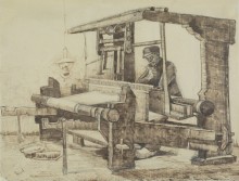 Ткач 5 (Weaver), 1884 - Гог, Винсент ван