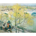 Королевский мост, Париж - Хассам, Фредерик Чайлд 