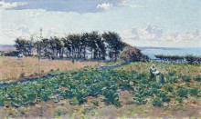 Поле капусты, 1889 - Фокс, Эмануэль Филлипс