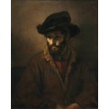 Бородатый мужчина в шляпе - Рембрандт, Харменс ван Рейн