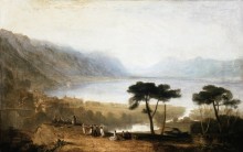 Вид на Женевское озеро из Монтрё - Тернер, Джозеф Мэллорд Уильям
