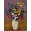 Odilon Redon  Vase of Flowers - Редон, Одилон