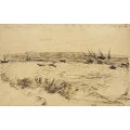 Пляж в Сент-Мари-де-ла-Мер, 1888 - Гог, Винсент ван