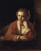 Молодая кухарка - Рембрандт, Харменс ван Рейн