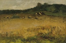 Пшеничное поле (Wheat Field), 1884 - Чейз, Уильям Меррит