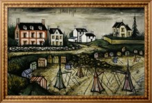 La plage des Callots - Бюффе, Бернар