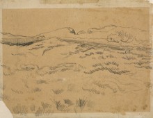 Огражденное пшеничное поле (The Walled Wheatfield), 1890 04 - Гог, Винсент ван