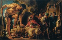 Одиссей и Полифем - Йорданс, Якоб