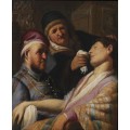 Потеря сознания (Аллегория обоняния) - Рембрандт, Харменс ван Рейн