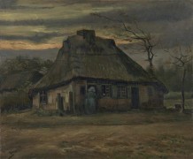 Соломенная хижина в сумерках (Straw Hut at Dusk), 1885 - Гог, Винсент ван