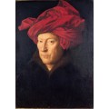 Ян ван Эйк, «Портрет мужчины в красном тюрбане (Автопортрет?)», 1433 г. - Эйк, Ян ван