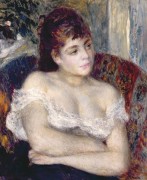 Женщина в кресле - Ренуар, Пьер Огюст