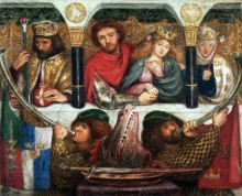 Свадьба святоого Георгия - Россетти, Данте Габриэль