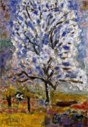 Цветущее миндальное дерево - Боннар, Пьер