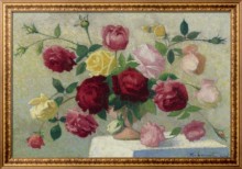 Букет роз, 1922 - Ложе,  Ашиль 