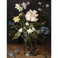 Натюрморт с цветами в стакане - Брейгель, Ян (Старший)