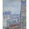 Вид Парижа из комнаты Винсента на улице Лепик (View of Paris from Vincent's Room in the Rue Lepic), 1887 - Гог, Винсент ван