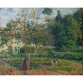 Огород в Эрмитаже, Понтуазе, 1879 - Писсарро, Камиль