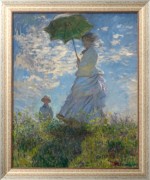 Прогулка, женщина с зонтиком, 1875 - Моне, Клод